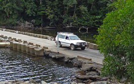 Bloomfield River crossing